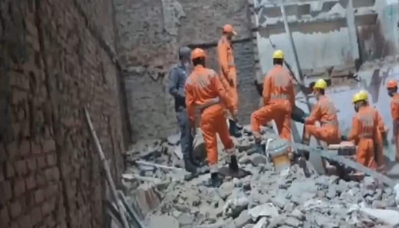Delhi building collapse: 2 dead, one injured as two storey building collapses in Kabir Nagar