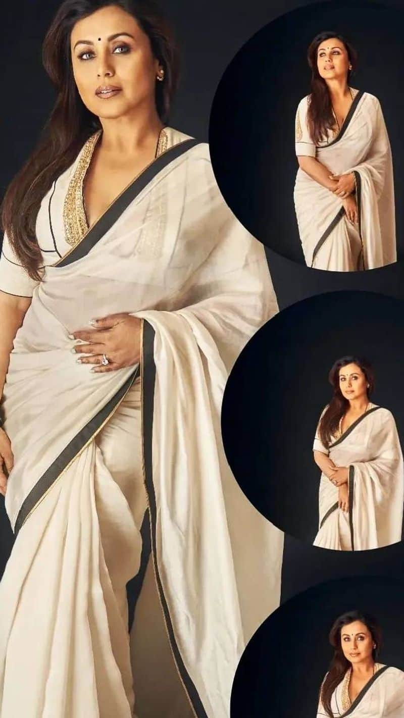 take Tips to actress rani mukherjee to wear saree  and blouse for short height girls  XBW