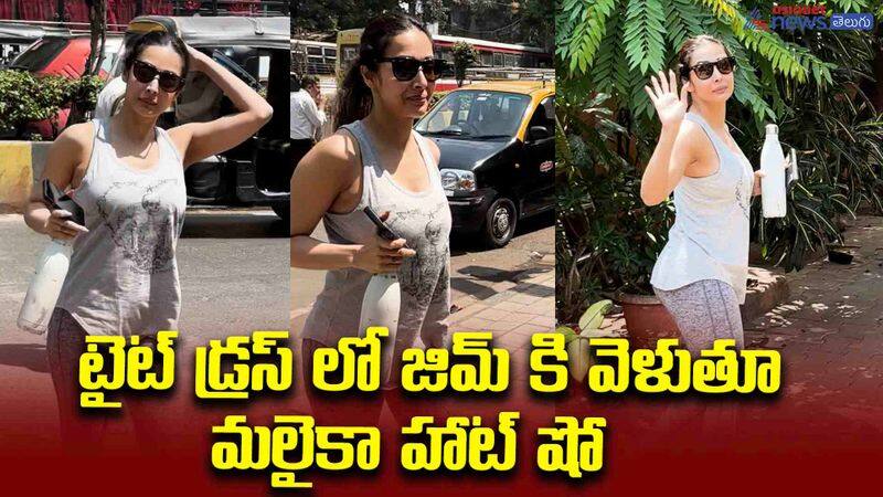 Malaika Arora Stunning Hot in Gym Outfit 