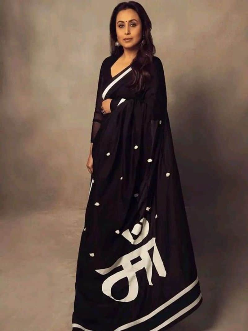 rani Mukherjee 8 saree image for short height girls zkamn