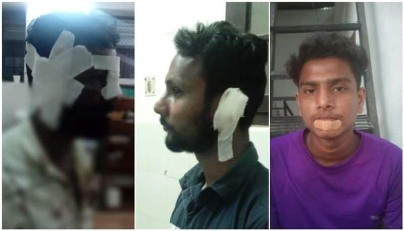 group of people attacked kozhikode hotel changayees thattukada joy