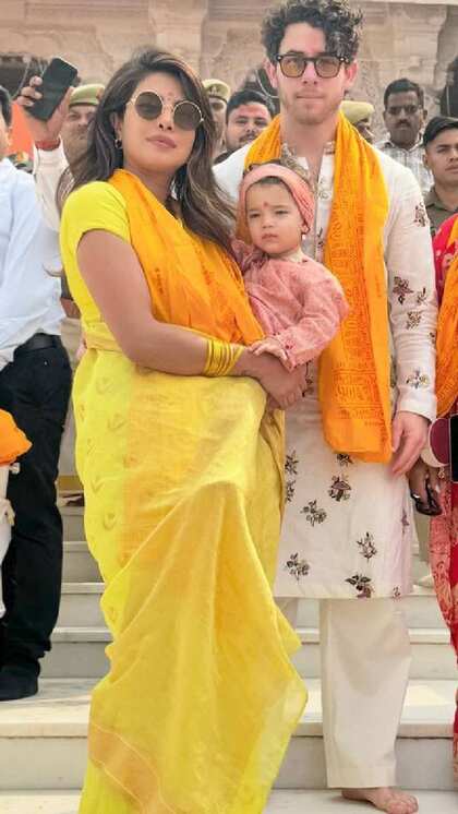 प्रियंका चोपड़ा की बेटी मालती ने 'अयोध्या; बोल जीत लिया मन