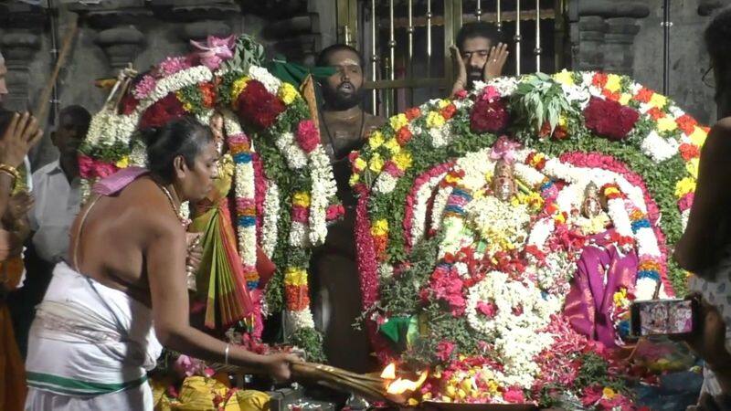 thirukalyanam event held well at kalyana pasupatheeswarar temple in karur district vel