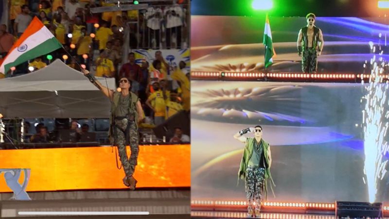 IPL 2024 Opening Ceremony: Akshay Kumar, Tiger Shroff dance in Army costume style with Indian national flag RMA