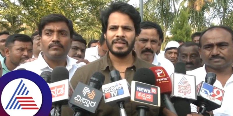 JDS Leader Nikhil Kumaraswamy Talks Over Channapatna Byelection grg 