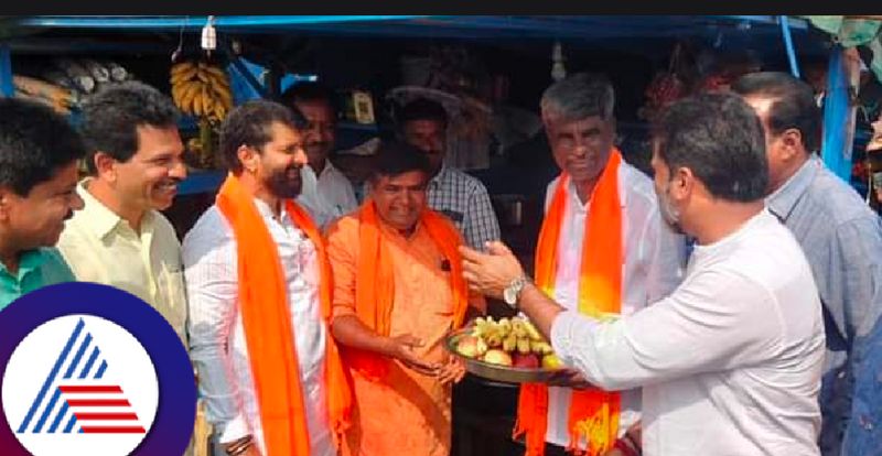 Lok sabha election 2024 Election campaign by BJP candidate Kota Srinivasa Pujari with ct rav at chikkamagaluru rav