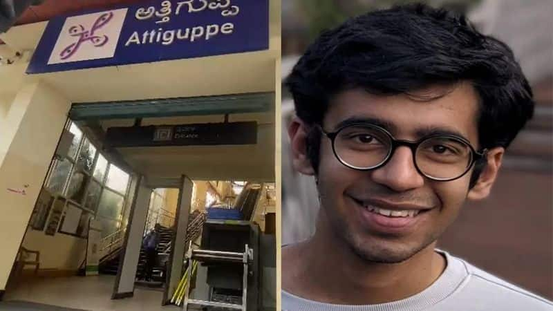 A student committed suicide by jumping on the metro track due to mental depression gvd