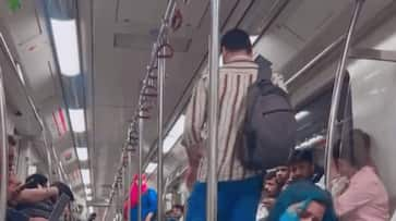 Public outcry: Viral video of 2 girls' explicit act during Holi in Delhi Metro ruffles feathers (WATCH)