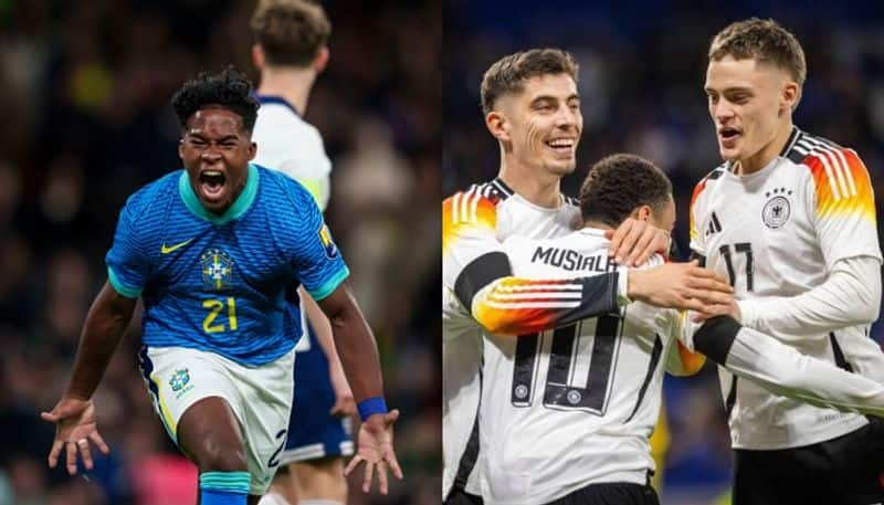 Brazil beat England, as Germany scores from kick off to beat France in International friendly