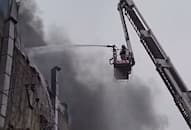 Delhi Fire News Major fire in factory of Narela Industrial Area fire brigade extinguishing fire XSMN