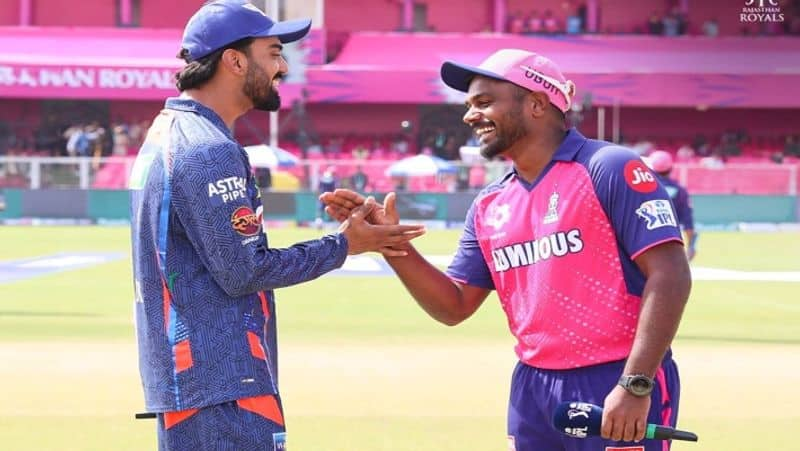 Rajasthan Royals Won the toss and choose to bat first against Lucknow Super Giants in 4th Match of IPL 2024 at Sawai Mansingh Stadium, Jaipur rsk