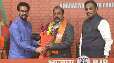 lok sabha election 2024 news Joined Bharatiya Janata Party Ex Air Force Chief RKS Bhadauria Ex MP Var Prasad Rao Union Minister Anurag Thakur got me to join the party XSMN