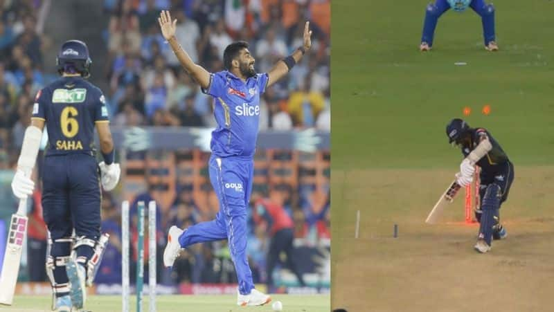 MI Skipper Hardik Pandya Take advantage to bowl first over against GT, finally Jasprit Bumrah Take Saha Wickets in 5th Match of IPL 2024 rsk