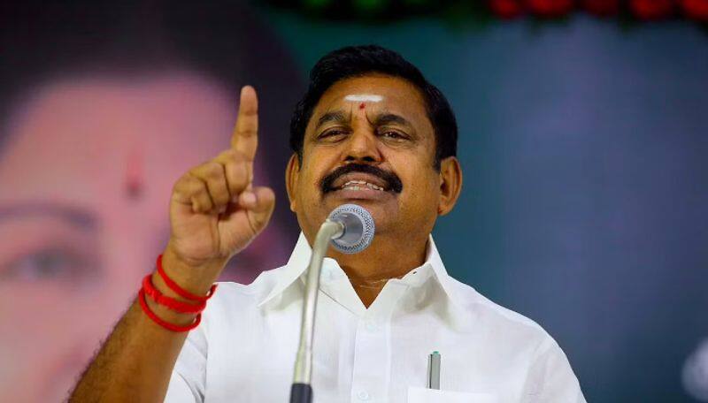 aiadmk general secretary edappadi Palaniswami slams mk stalin in coimbatore vel