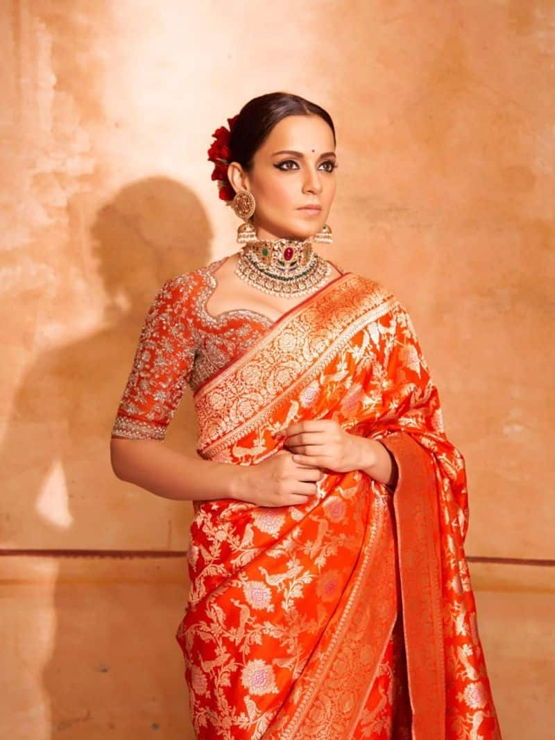 kangana ranaut 8 saree photo zkamn