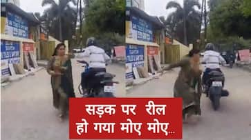 video viral of chain snatching in ghaziabad zkamn