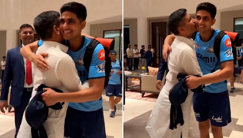 IPL 2024: Shubman Gill gets hugs and kisses from family after winning first match as GT captain (WATCH) snt