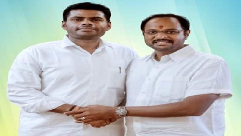 Tiruppur dmk alleges candidate ap muruganandam for his police case smp