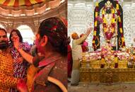 Grand celebration for Ram Temple's first Holi, see picsrtm