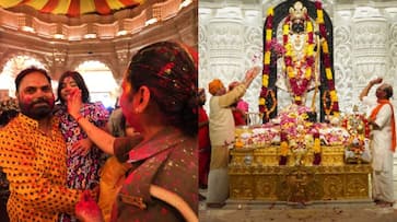 Grand celebration for Ram Temple's first Holi, see picsrtm