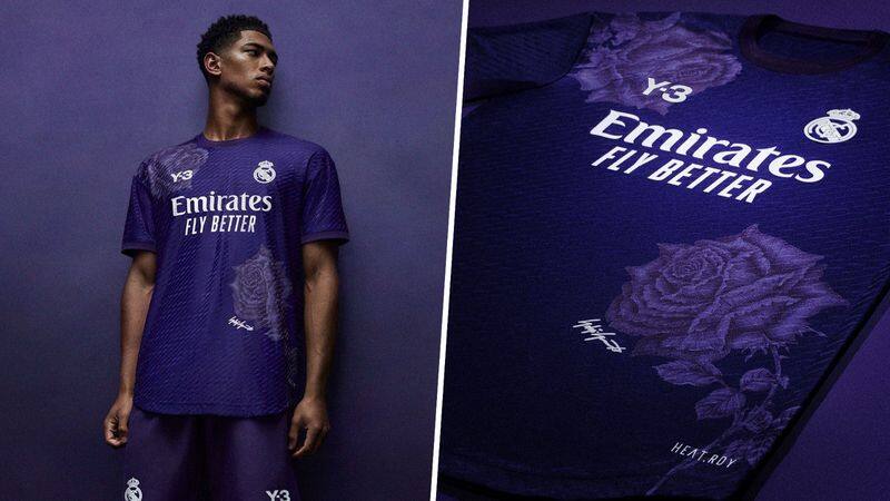 Football Real Madrid unveils stunning new 'Purple' kit by Y-3 and Yohji Yamamoto osf