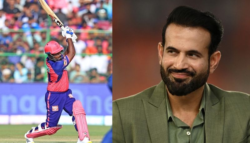 Irfan Pathan stunned by Sanju Samson's special shot-making in off side