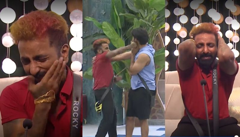 rocky very emotional moment after hitting sijo in bigg boss malayalam season 6 nrn 