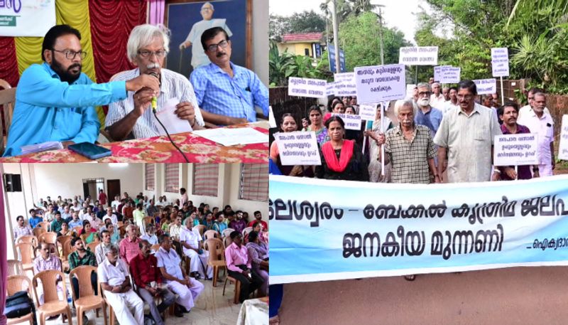 Kovalam bekal waterway protest erupts kanhangad against artificial canal kgn