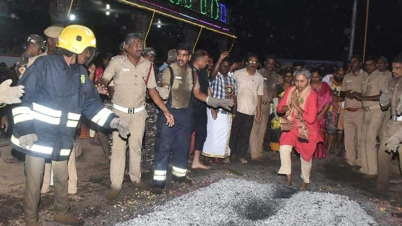 bannari mariamman kundam festival... large number of devotees participate in Erode tvk