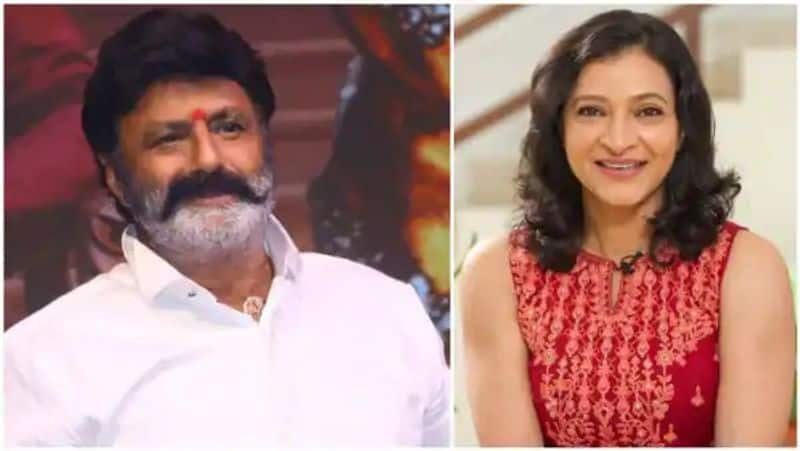 super star krishna fans objected mahesh babu sister manjula to pair up with balakrishna ksr  