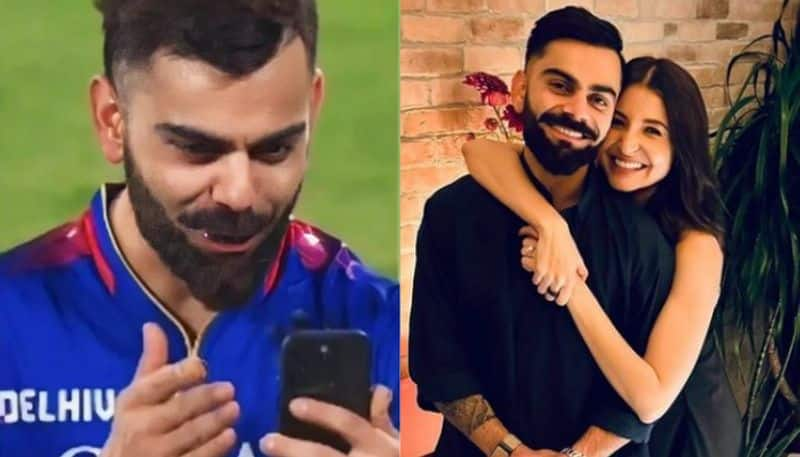 Virat Kohli Calls Family After Match Winning Show For RCB against Punjab Kings Internet In Meltdown kvn