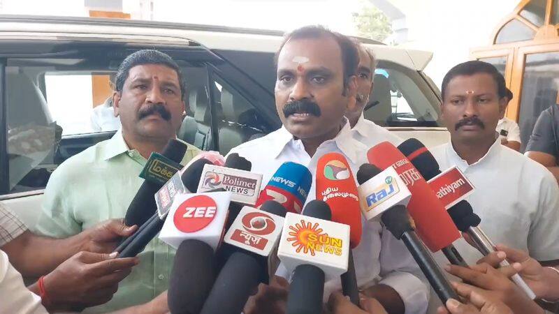 union minister l murugan slams dmk government in mettupalayam vel