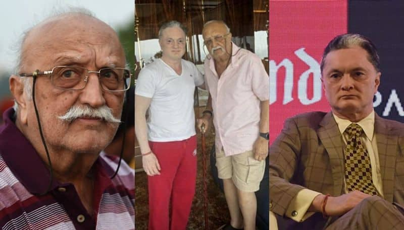 Vijaypat Singhania Pic With his son Raymond Group chairman Gautam Singhania No Reconciliation san