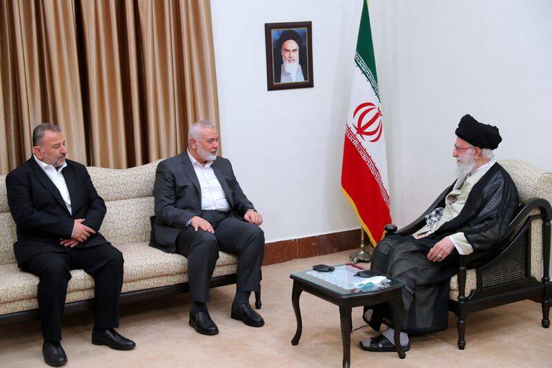 Amid Gaza war, Hamas leader Ismail Haniyeh visits Tehran for meeting with Iranian officials snt