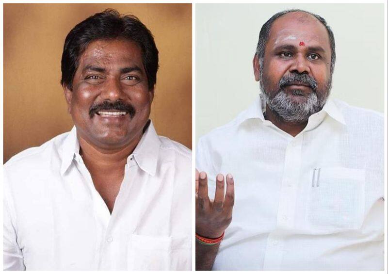 aiadmk candidate narayanasamy will win theni constituency rb udhayakumar replies to minister moorthy vel