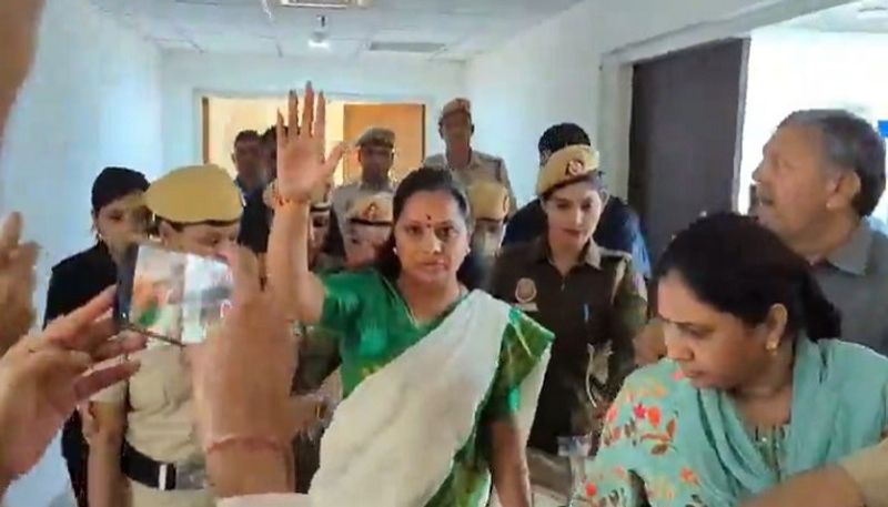 Kavitha Kalvakuntla Falls Ill in Tihar Jail Amid Delhi Liquor Scam Arrest  GVR