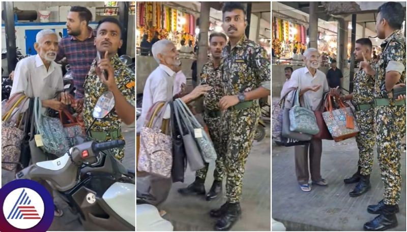 Bengaluru BBMP marshals give harassment to poor trader at Jayanagar BDA Complex sat