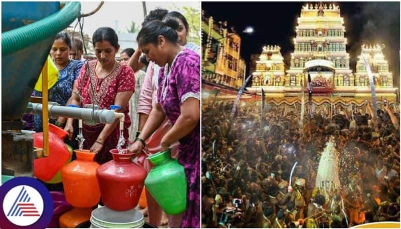 world famous Bengaluru Karaga Festival faced Water crisis BBMP organize Preliminary meeting sat