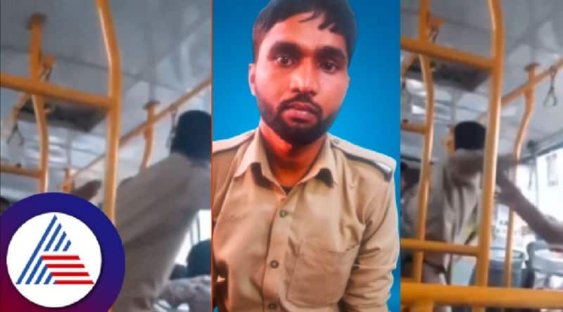 BMTC conductor arrested for assaulting young woman at bengaluru rav