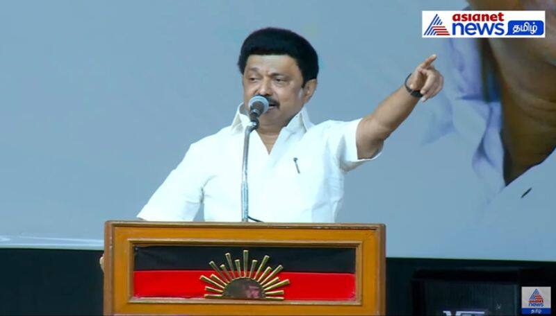 India Alliance must come to power to save the country from the BJP: MK Stalin Speech in Srivilliputhur sgb