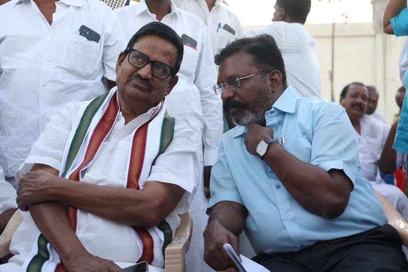 Members of the alliance party actively campaigned in Cuddalore in support of Thirumavalavan vel