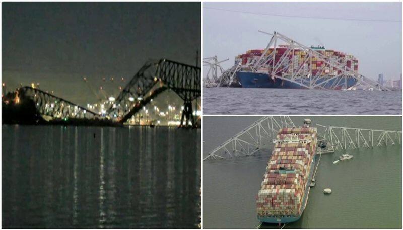 Francis Scott Key Bridge collapse: 6 feared dead, search ops suspended; Indian mission creates hotline gcw