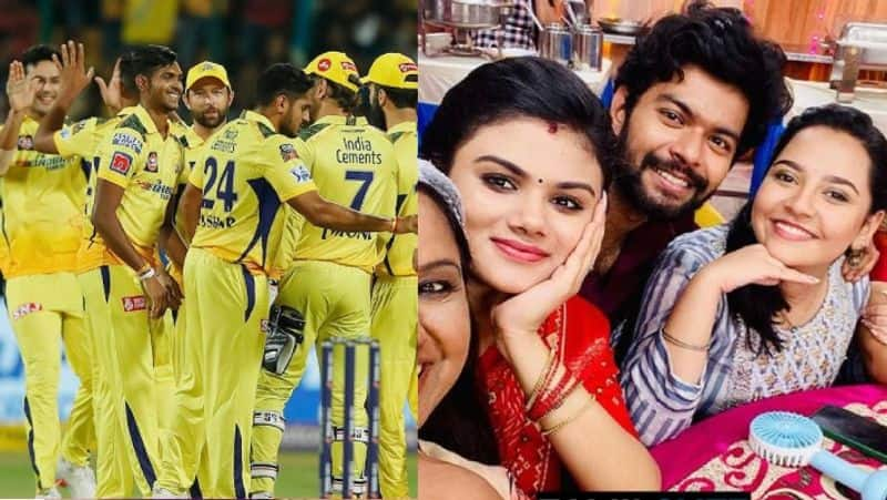 Baakiyalakshmi serial actress nehah opens up about love rumour with csk player gan