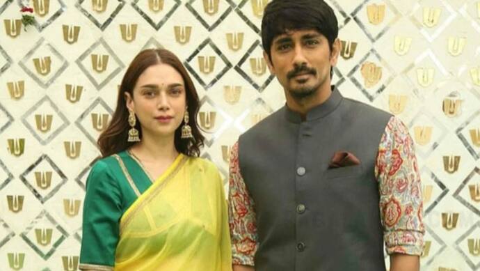 siddharth aditi rao hydari tie knot at temple in wanaparthy