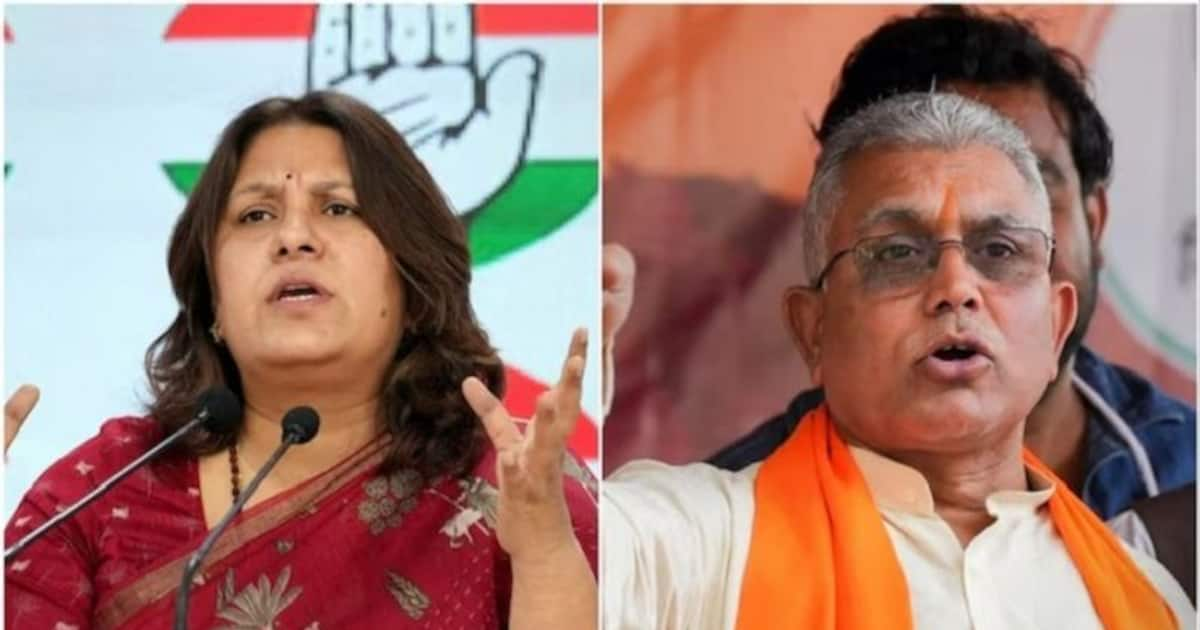 Ec Censures Congress Leader Supriya Shrinate Bjp S Dilip Ghosh For Derogatory Remarks Against