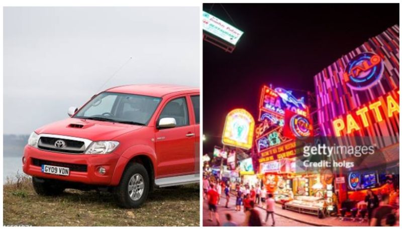 Toyot Hilux Revo e battery electric pickups to Pattaya for trials 