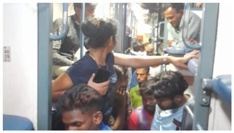 Shalimar Express passenger s complaint goes viral after passengers without tickets grabbed reservation coach bkg