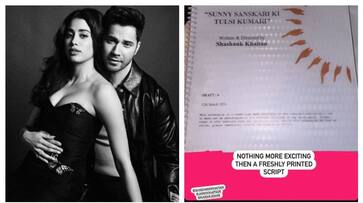 Nothing more exciting...', Varun Dhawan shares 'Freshly Printed' script of 'Sunny Sanskari Ki Tulsi Kumari' ATG