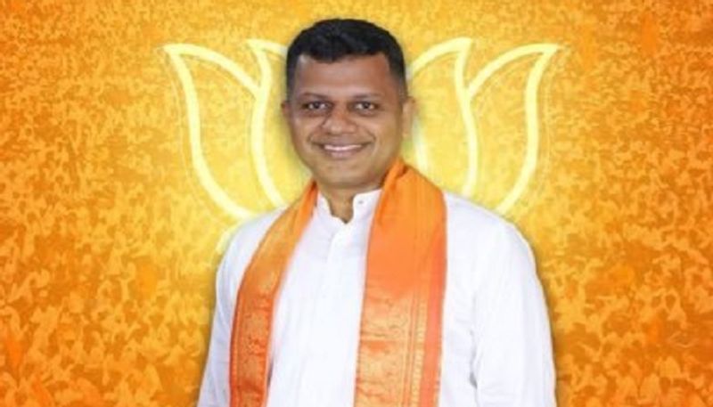 Dakshina Kannada bjp mp Captain Brijesh Chowta slams congress grg 