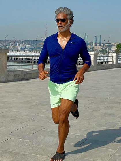 Milind Soman's breakfast